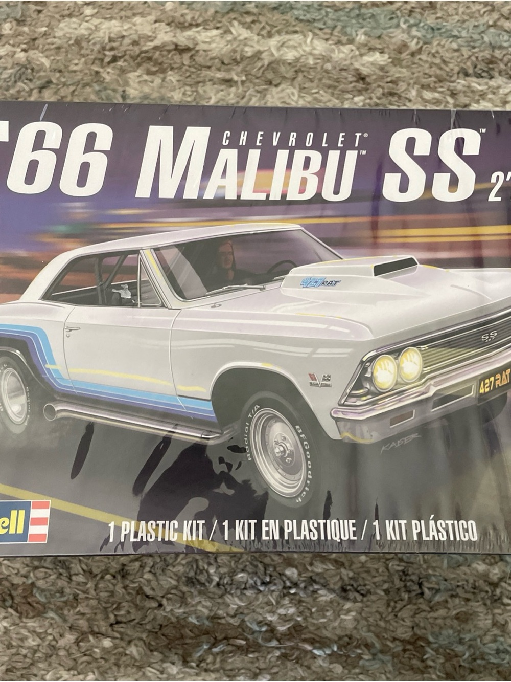 Revell 1/24 1966 Chevy Malibu SS 2n1 Plastic Model Kit 85-4520